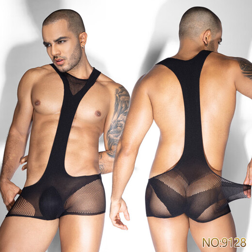 Bunny Boy Christmas Costume Men's Special Thong Clothes Sexy Underwear Uniform Christmas 01 One Size