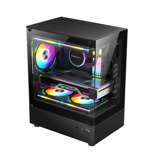 Navigator Core i5 12400F/RTX3060/5060/4060 8G gaming e-sports design desktop computer host DIY assembly computer complete machine installation complete set of chicken office host 1 11400F丨8G丨256G丨4G gaming independent display