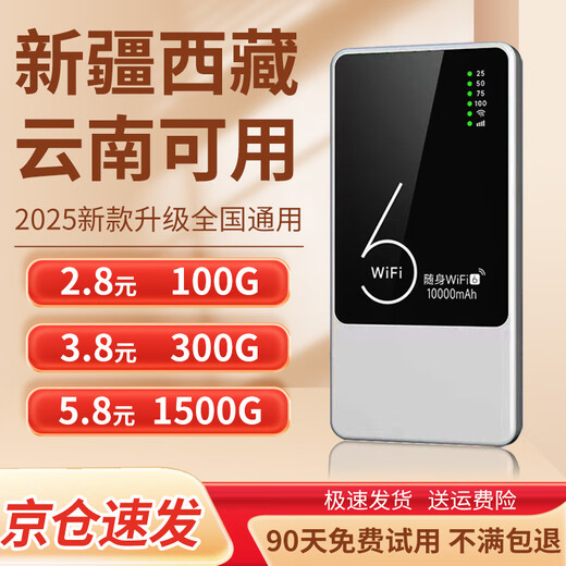Shen Sheng está disponible en Xinjiang, Tíbet y Yunnan. Enrutador de tarjeta de red inalámbrica Wi-Fi6 inalámbrico móvil wifi portátil 5Ghz tráfico ilimitado modelo 2025 a nivel nacional. 10.000 mAh. Disponible en Xinjiang, Tíbet y Yunnan. Móvil-Continente Tres Netcom