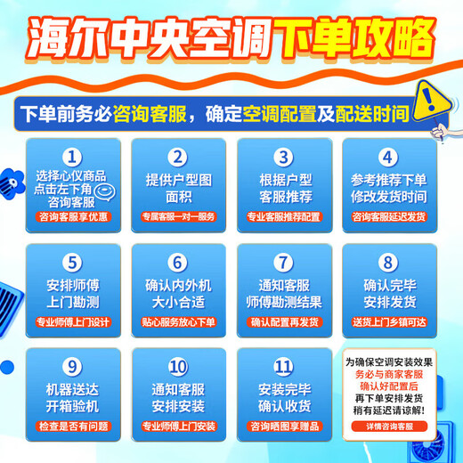 Haier central air conditioner Yunshu Pro+ is energy-saving, one-to-four household multi-split one-to-five duct machine, one-to-six, full DC variable frequency formaldehyde removal, whole-house purification, 15% off when placing an order, large 6 horsepower, first-class energy efficiency, new product Yunshu Pro+, one-to-five rapid formaldehyde removal