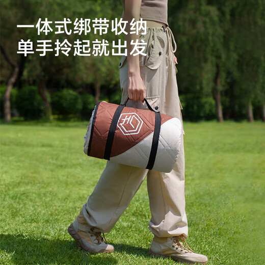 Made in Tokyo, thickened outdoor picnic mat tent moisture-proof mat camping mat ultrasonic machine washable floor mat bear 200*220cm