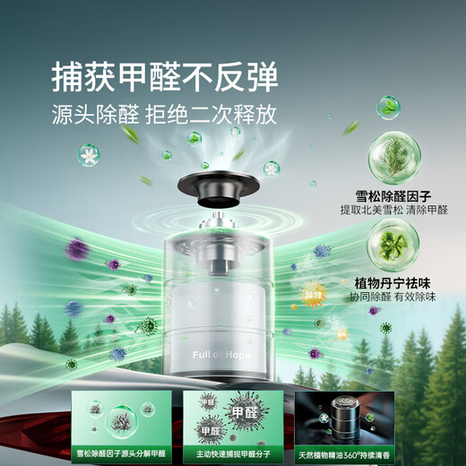 Hope Tree Car-mounted formaldehyde removal car special activated carbon formaldehyde removal car odor deodorization air purification