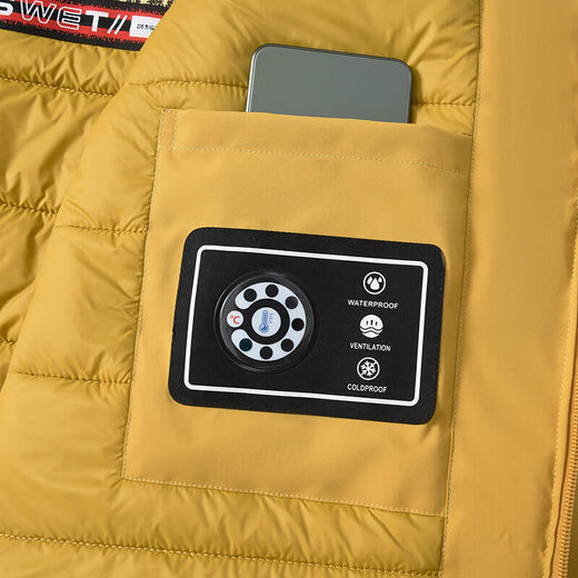 JEEP SPIRIT cotton coat for men and women, new graphene warm sheep wool warm couple cotton coat hooded cold-proof assault jacket 8826 black L 110-125Jin Jin equals 0.5 kg