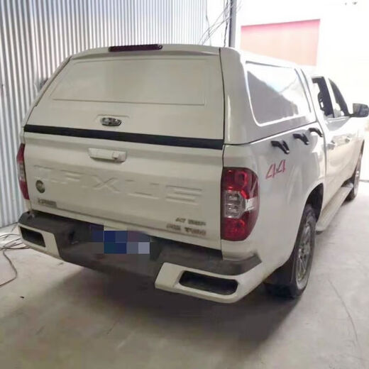 Litian JMC Yuhu 3579 Avenue Baodian pickup truck with slanted cover metal rear cover and high top opening high cover modification with sliding window glass remarks model