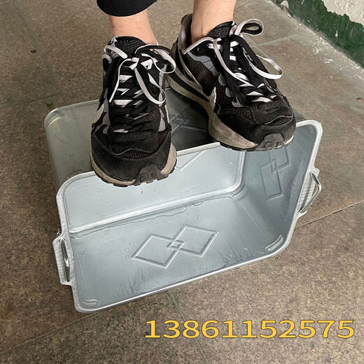 Zhong Zhanggui iron sheet metal turnover box storage cage rectangular industrial hardware material box storage box basket without handle 600*400*200 stainless steel