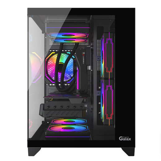GALAXY AMD Ryzen 9600X computer host RTX5060/5060TI assembly machine sea view room Delta Black Myth Wukong CS game e-sports host computer complete machine configuration three 7500F+RTX5060