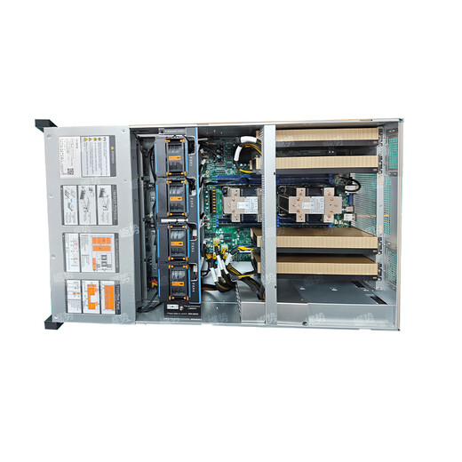 Rishi Technology dual-channel Xeon 4 card 5090/4090 deep learning server workstation DeepSeeK four-channel GPU server artificial intelligence model training host dual-channel 8481C 56 cores 112 threads 2.0G 32G memory + barebone system does not include graphics card