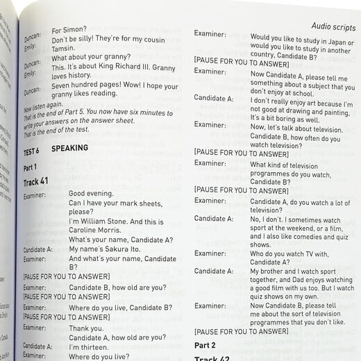 New Campus Edition KET Exam Simulation Questions 8 Sets #1 Original English Collins Cambridge English - Practice Tests for A2 Key for Schools English Version