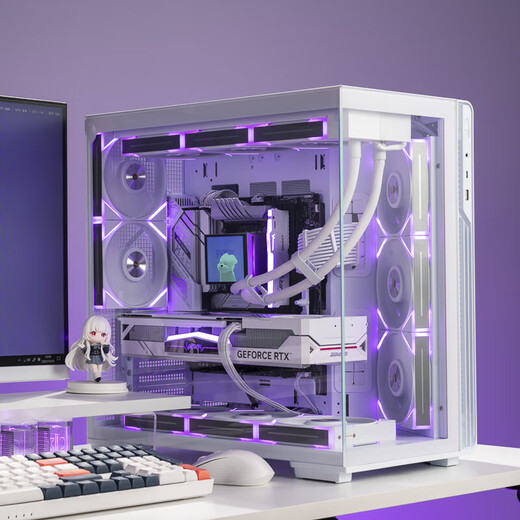 Colorful Ryzen 9800X3D/5070/5070ti/5080 e-sports game console FPS live broadcast 3A masterpiece designer model productivity with four 9800X3D+5070 white single console