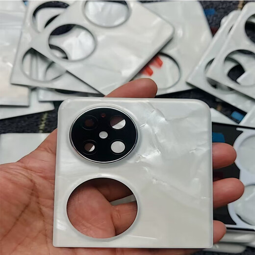 Huawei (HUAWEI) is suitable for Huawei pocket2 back cover original disassembly battery cover shell screen glass original second-hand mobile phone case pocket2 upper cover Yahei without screen original 99 new