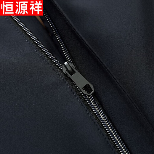 Hengyuanxiang Middle-aged and Elderly Men's Cotton Clothes 2025 Winter Removable Hooded Jacket Dad's Windproof Warm Cotton Clothes