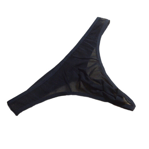 T-string open for men and women, universal sexy underwear, no need to put on and take off, sexy underwear, hot and tempting, hollow, black mesh thong