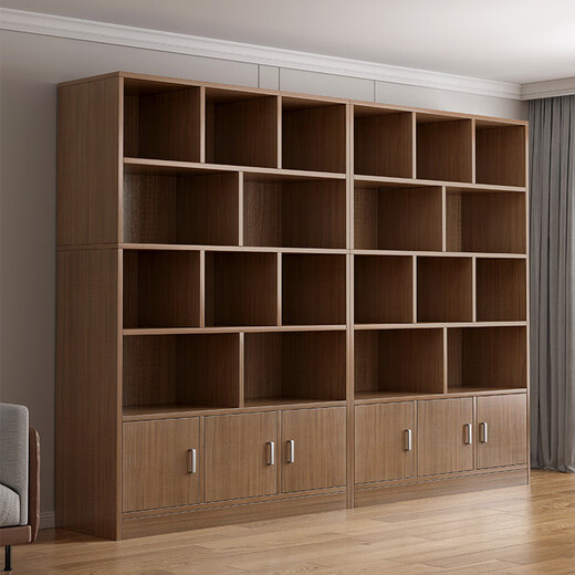 Zhong Zhang Gui wine cabinet living room wall commercial wine rack new storage cabinet hotel product display cabinet display cabinet cosmetics cabinet door combination 160cm warm white - full back panel