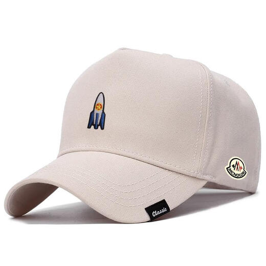 Mongolian piano new baseball cap for men and women, same style peaked cap, fashionable and versatile sun hat, breathable, sporty, loose, versatile and warm, khaki