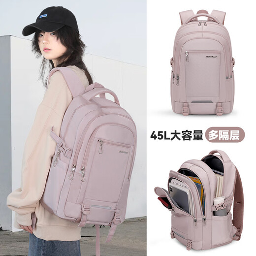 VICTORIATOURIST school bag junior high school girl burden reduction high school student college student 5-12 grade primary school student large capacity backpack travel backpack