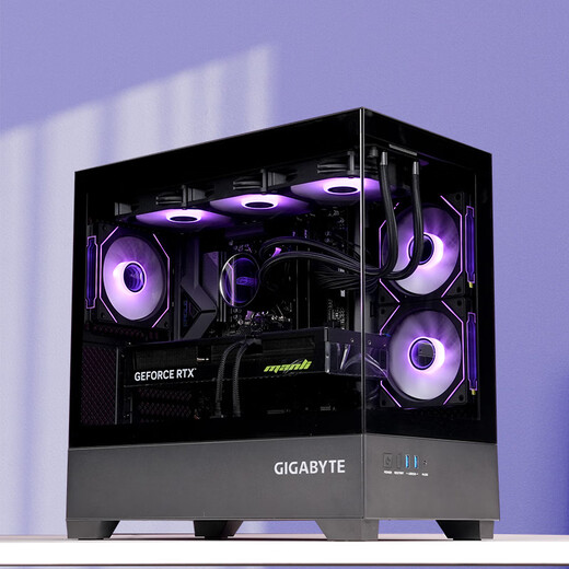 GIGABYTE AMD Ryzen R7 9800X3D/RTX5070/5060Ti/5070Ti Desktop mainstream e-sports game live design AI drawing 3A host computer complete machine with 4 9800X3D/9070XT/16G/1TB