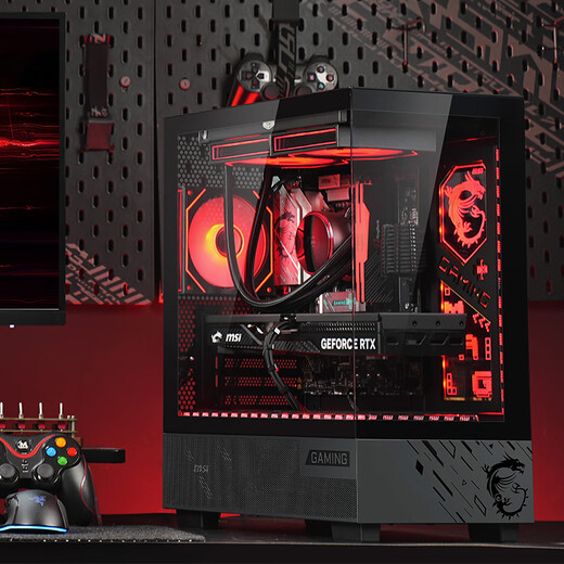 MSI family bucket 14600KF/14700KF/265KF MSI 5060TI/5070TI/5080 graphics card e-sports game desktop assembly computer AI host DIY complete machine four U5 245KF丨RTX5060TI 16G