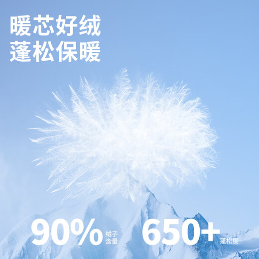 Yalu Down Jacket Women's Mid-Length Thickened Slim Winter 2025 New Middle-aged Mom Extremely Cold Windproof Warm Jacket Women Black Slim Fit Thickened Warmth S Recommended 115Jin Jin is equal to within 0.5kg