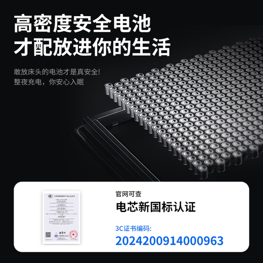 KGPG 3C certification丨Can be used on airplanes Apple Magsafe magnetic power bank, thin and portable wireless fast charging power bank for iphone17ProMax/16/15/14 Glacier Silver National 3C certification Strong magnetic suction 10000mAh