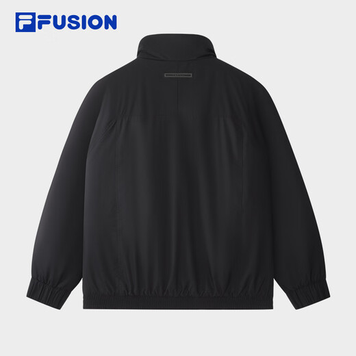 FILA FUSION Fila trendy brand cotton jacket for men 2026 spring new fashion casual loose warm jacket black-BK M 170/92A/M