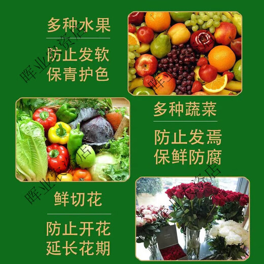 Dr. Fresh Vegetable and Fruit Preservative, Color Protection, Green Preservation, Anti-softness, Apple, Plum, Pear and Persimmon Preservative Packet 1 pack (0.5g*200 packs)