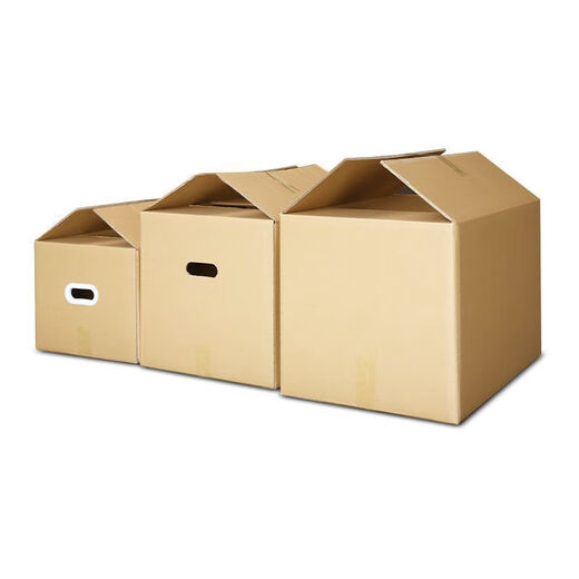 Sanqihu Moving Carton Extra Large Five-Layer Super Hard Thickened Packaging Turnover Carton Packaging Express Storage Customized Paper Case ST-Pack of 5 with Buckle Five-Layer Extra Hard 80*50*60CM-Large and Light Objects