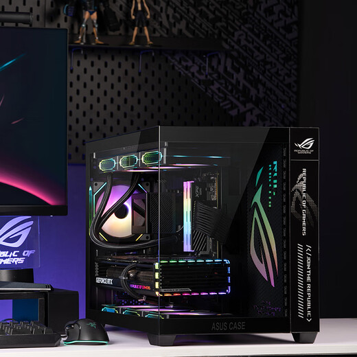 ASUS intel Core i5 14600KF/245KF/RTX5060Ti Delta CSGO Fearless Contract high-end gaming desktop assembly computer host DIY assembly machine RTX5060Ti-16G+15th generation 245KF| Five single host