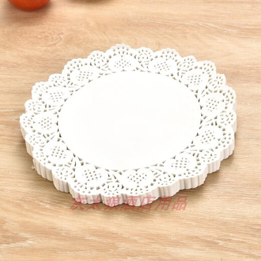 Haoqiaoqiao round flower base paper oval rectangular oil-absorbing paper baking paper 3000 sheets of barbecue paper cake flower base paper round 16 inches x 40.5CM 1200 sheets)