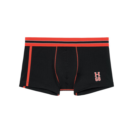 HOM French men's fashion underwear boxer briefs men's boxer briefs briefs thong 402654-red 2XL