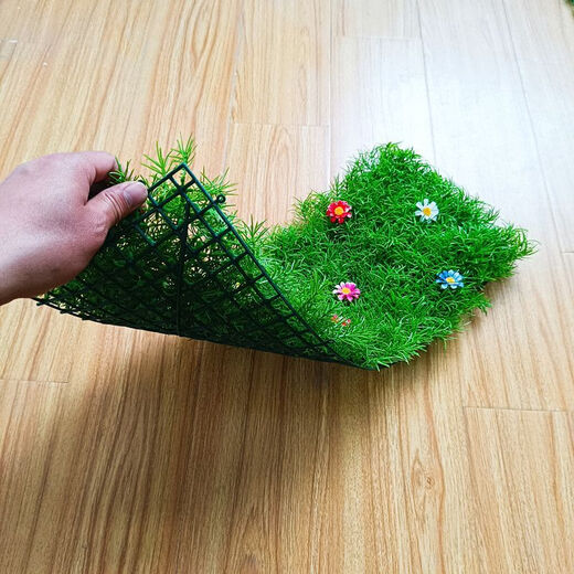 Imitation lawn, fake green plants with flowers, partitions, plant walls, plastic decorations, green turf mats, carpets, landscaping furnishings, window sills, 40 cm wide