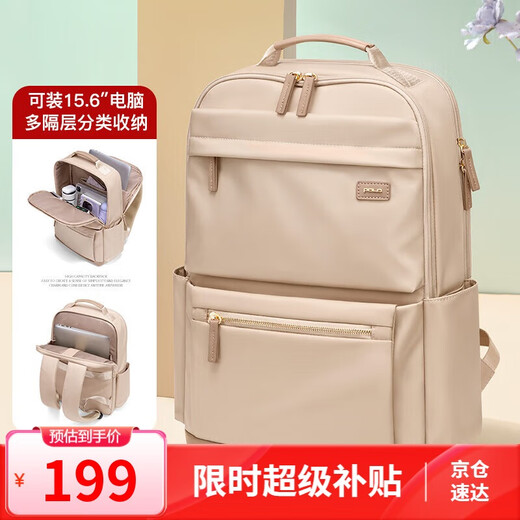 POLO Backpack Women's Large Capacity Commuting School Bag 14/15.6 Inch Computer Bag Travel Backpack Birthday Gift