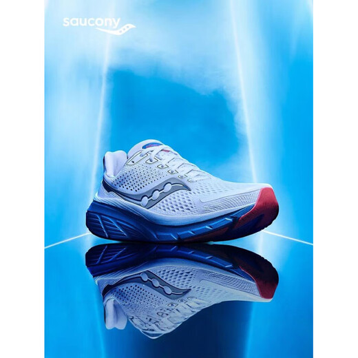 SAUCONY 2025GUIDE 17 Stable Support Breathable Comfortable Cushioning Men's and Women's Running Shoes Bailan Men's 40