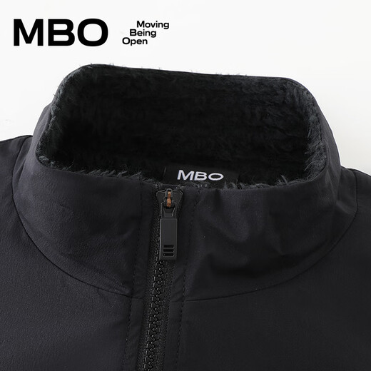 MBO Polartec Alpha Men's Autumn and Winter Dynamic Warm Windproof Cycling Jacket C580 Lightweight Black L