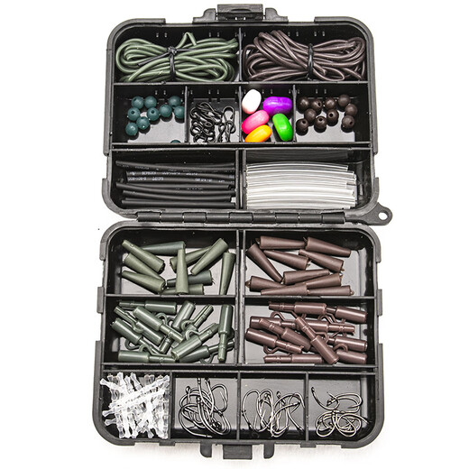European carp space bean set complete fishing combination simple lure fishing gear accessories box set wholesale 135.7g