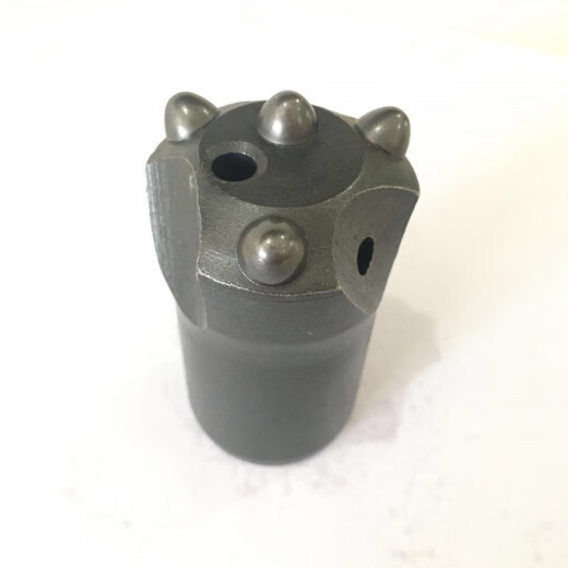 Zhizhou 40 ball tooth cold pressed plum blossom cat claw column tooth rock drill head mine tunnel hydropower wind drill bit 100 cold pressed 13 teeth