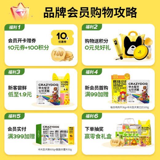 Crazy Puppy Pet Dog Snacks Teeth Sticks for Puppies and Adult Dogs Teeth Cleaning and Bone Training Mixed Flavor Food 220g