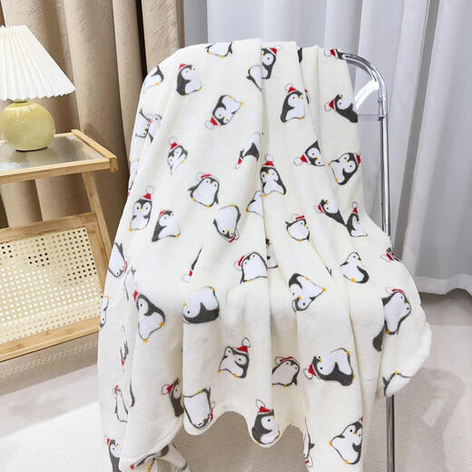 Yusenyi Milk Foam White Peach Blanket Sheet Baby Quilt Double Spring and Autumn Thin Child Cover Blanket Baby Stroller Blanket Milk Foam White Peach 80x100cm(S)