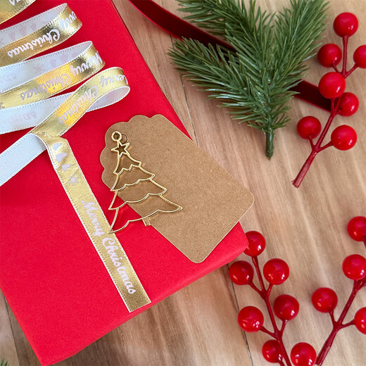 DOROCH Christmas ribbon accessories set gift wrapping paper creative Christmas gift box with decoration accessories