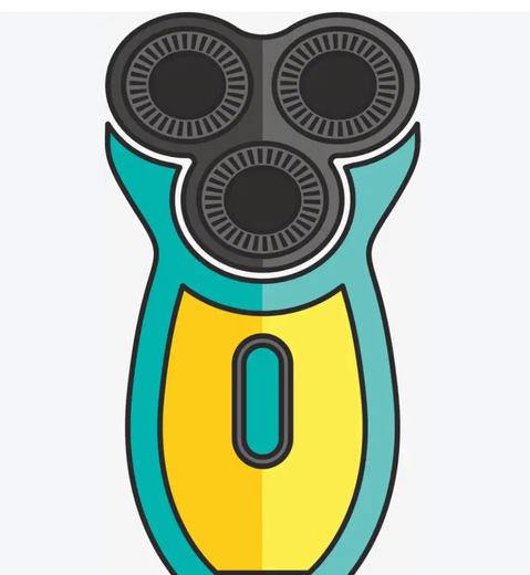 京东快递自运营剃须刀电动男士 2025新款小钢炮不留胡渣官方旗舰店原装正品剃须刀热卖第一刮胡子 银色 标配+刀头+鬓发器+洁面仪