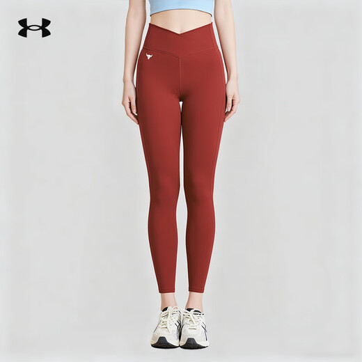 Under Armor's new autumn women's Johnson Rock sports training yoga Pilates shark pants tight pants 1380255 1380255-635 XS