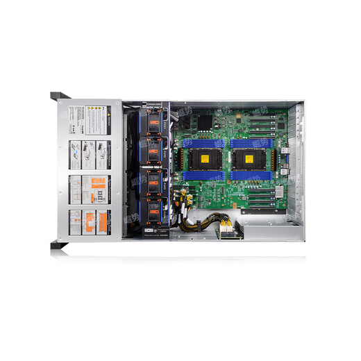 Rishi Technology dual-channel Xeon 4 card 5090/4090 deep learning server workstation DeepSeeK four-channel GPU server artificial intelligence model training host dual-channel 8481C 56 cores 112 threads 2.0G 32G memory + barebone system does not include graphics card
