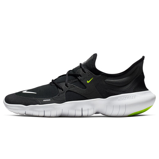 【7成新】耐克NIKE 男子 跑步鞋 FREE RN 5.0 运动鞋 AQ1289-003黑色44.5码