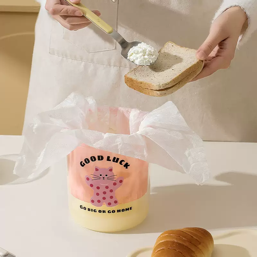 Yusenyi yogurt filter cold artifact separates Greek whey moisture too capacity spring extract dry choke yogurt bowl old yogurt cream color