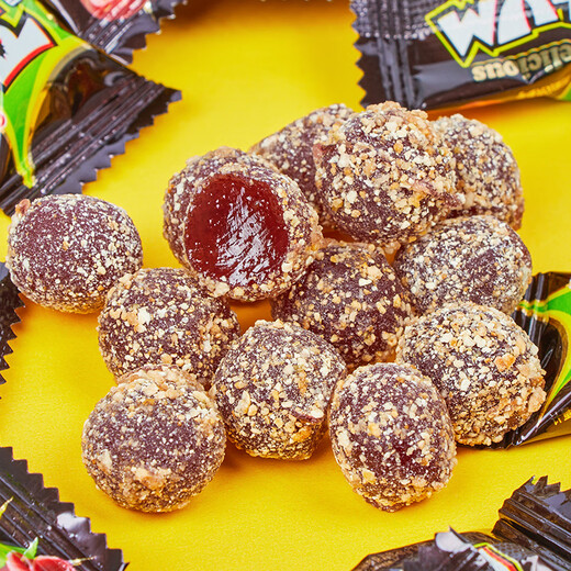 Li Xiang Tangerine Plum Gummy Candy Wedding Candy Bulk Plum Snacks Internet Celebrity Snack Food Tangerine Plum Gummy 500g (about 125 pieces)