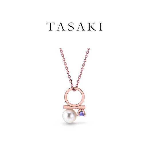 Everlasting leaf TASAKI birthstone necklace petitbalance official model December_tanzanite