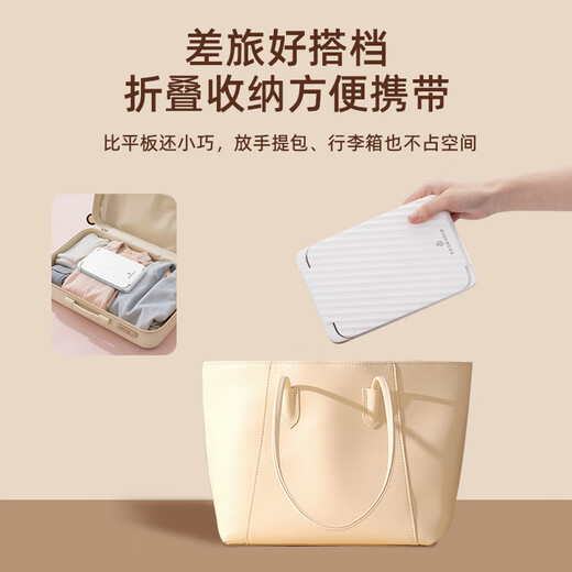 EASEHOLD mirror makeup mirror with light led stacking mirror portable foldable desktop bedroom dressing table smart beauty mirror beauty ritual gift box Valentine's Day gift for girls