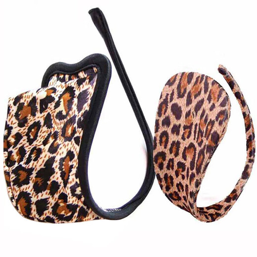 Invisible C-string sexy underwear that can be used by both men and women. Transparent lace couple underwear set with butt-revealing thong. D077 rose red men's style.