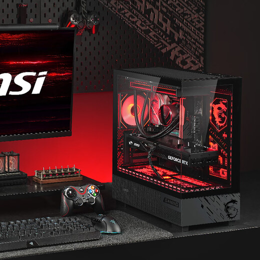 MSI family bucket 14600KF/14700KF/265KF MSI 5060TI/5070TI/5080 graphics card e-sports game desktop assembly computer AI host DIY complete machine four U5 245KF丨RTX5060TI 16G