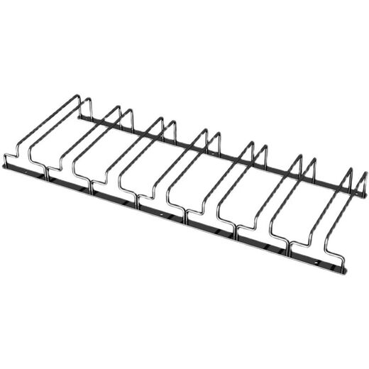 Jieyunmao simple red wine glass holder upside down household goblet holder hanging creative wine cabinet wine glass display rack hanging cup rack 7 slots long 77.5cm deep 28cm black