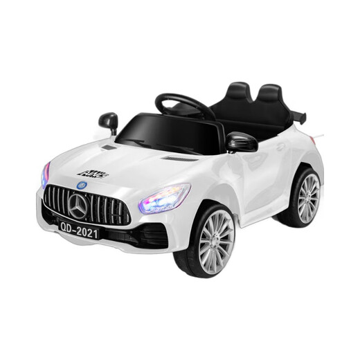 Stroller children's electric car four-wheel dual drive car for boys and girls with remote control toy car baby Ben 6v4 single drive red